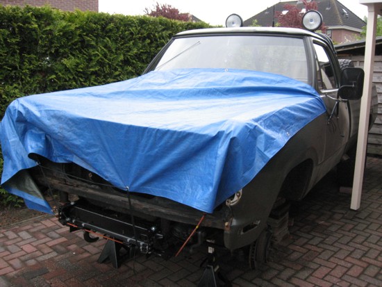 Dodge W200 project facelift voorkant opknappen