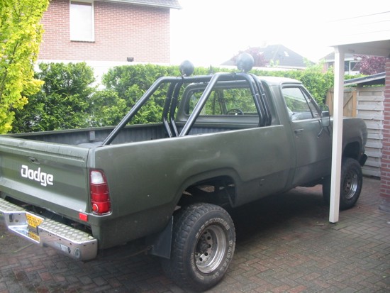 Dodge W200 rollbar