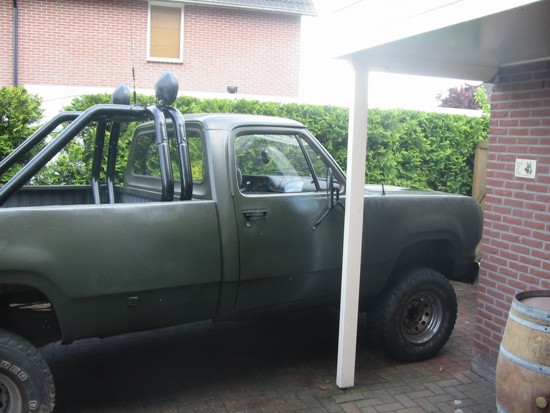 Dodge W200 rollbar